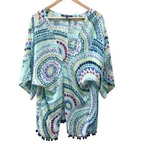 Ocean Drive Swimsuit Coverup  Sz S